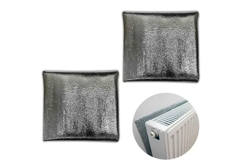 VOSSBACH Heizkörperreflexionsfolie Heizkörper Reflexionsfolie Heizung Isolierfolie Isoliermatte, 5,00 mm Stärke, (2-St), 100 x 70 cm Zuschneidbar