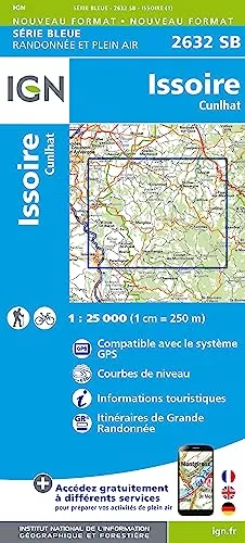 2632SB Issoire Cunlhat (Série Bleue, Band 2632)