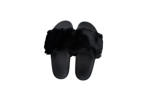 VewoTex Damen Hausschuhe mit Fell » Damenschuhe mit Kunstfell Hausschuh (1 Paar, 2-tlg., Kein Set) Schlappen & Garten Schuhe » Pantoffeln mit Kunstpelz