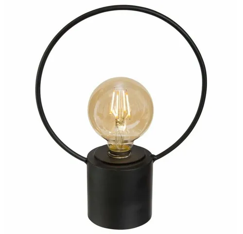 Blush Living LED-Lampe Schwarz, 26,5 cm - Stilvolle Vintage-LED-Lampe für gemütliche Beleuchtung in jedem Raum. Ideal für Wohnzimmer oder Schlafzimmer, bringt sie eine angenehme Atmosphäre und setzt dekorative Akzente.