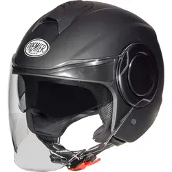 Premier Cool Jethelm Matt-Schwarz XS