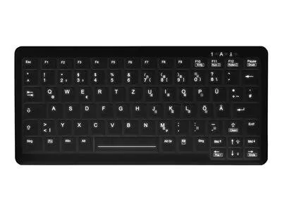 Active Key AK-C4110 kabellose Hygiene-Tastatur - QWERTZ Deutsch - Hygienische kabellose Tastatur mit QWERTZ Layout, ideal für den Einsatz in sensiblen Umgebungen wie Arztpraxen oder Laboren.