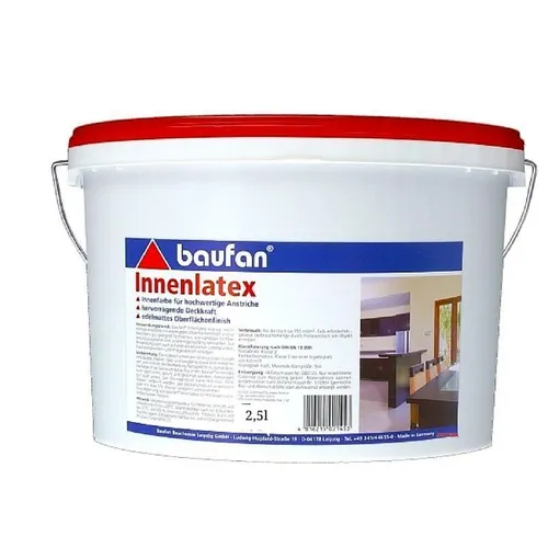 Baufan Innenlatex 2,5l