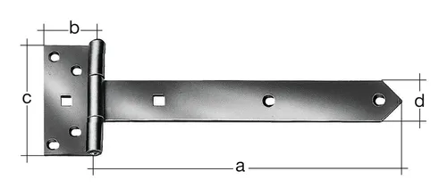 Gustav Alberts Kreuzgehänge 3124/VA/200 mm - 327125