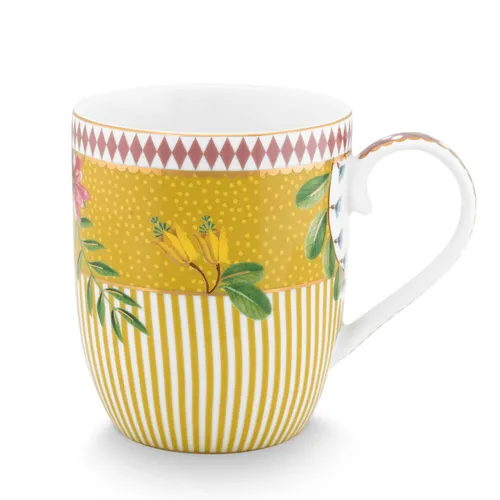Pip Studio La Majorelle Yellow Porzellan kleine Tasse 145 ml