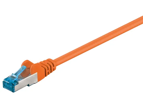 Goobay CAT 6A Patchkabel, S/FTP (PiMF), Orange