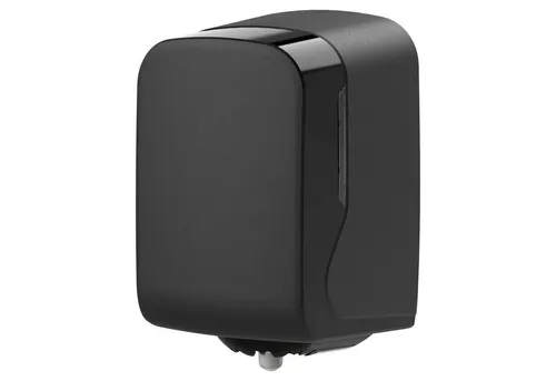 Hypafol Papiertuchspender Centerpull Maxi, Schwarz oder Weiß Matt, Optional mit 6 Rollen