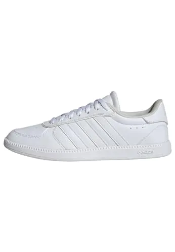 ADIDAS Damen Freizeitschuhe Breaknet Sleek - Sneaker mit sleeker Silhouette, strapazierfähigem Synthetikleder und optimalem Grip durch Gummiaußensohle – perfekt für stylishe Alltagslooks.