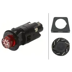 Hella Warnblinkschalter 6HF 001 579-052 - Autoteile, zuverlässiger Warnblinkschalter für optimale Sicherheit im Straßenverkehr