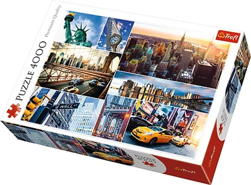 Puzzle 4000 Nowy Jork TREFL 45006 TREFL 5900511450064