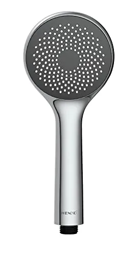 WENKO Duschkopf Watersaving, Grau, 0 x 9.5 x 9.5 cm