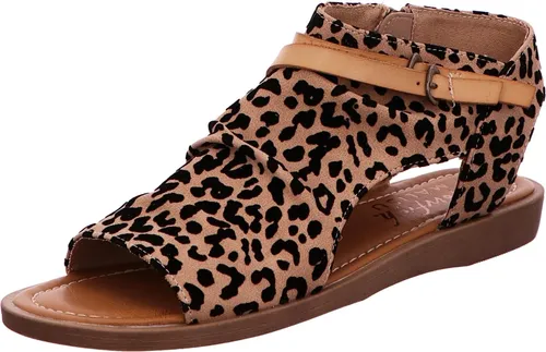 Blowfish Sandale Beige - Wanderschuhe mit flexibler, rutschhemmender Laufsohle und hoher Tragekomfort dank gepolsterter Decksohle und praktischem Innenreißverschluss.