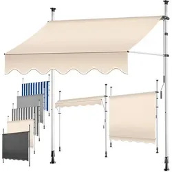 KESSER Klemmmarkise mit Handkurbel von Kesser