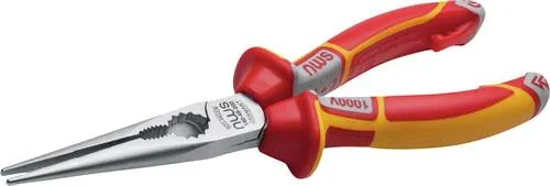 NWS VDE-Telefonzange 205 mm - Zangen für Elektriker, isoliert für maximale Sicherheit bei Arbeiten unter Spannung.