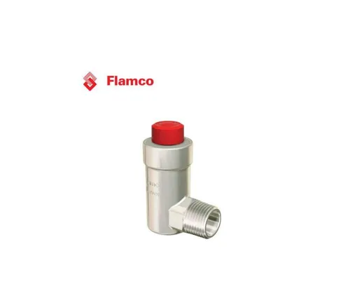 FLEXVENT Schwimmerentlüfter vernickelt - Effiziente Luft- und Schlammabscheidung für Heizgeräte, kompakte Maße für einfache Installation, ideal für optimale Heizleistung.