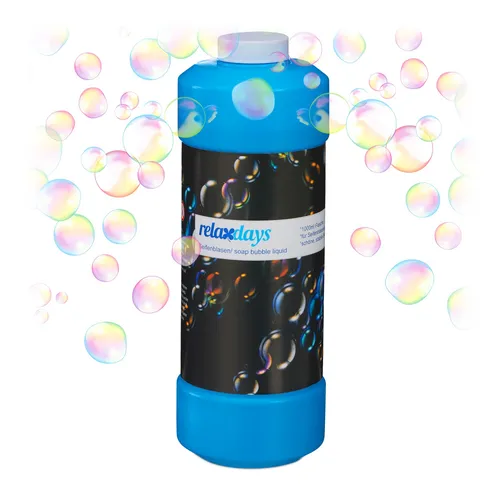 Seifenblasen flasche 1l Bunte Seifenblasenflüssigkeit Seifenblasenmix für Kinder
