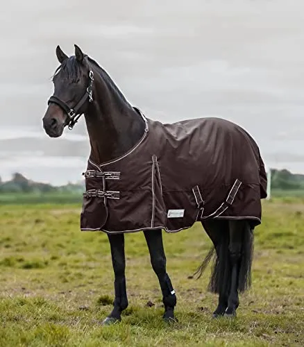 WALDHAUSEN ECONOMIC Outdoordecke, 100 g, R?ckenl?nge 135 cm, kastanienbraun
