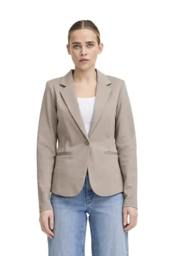 ICHI Damen IHKATE BL Lässiger Business-Blazer, 171212/Fungi, XXL