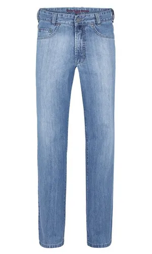 Joker Jeans Clark 2238/0710 Blue Bleach (W33/L32) - Jeans in Comfort Fit, aus hochwertigem Denim mit dicken Nähfäden, ideal für einen bequemen Sitz. Perfekt für lässige Outfits und pflegeleicht bei 60° Wäsche.