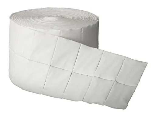 Zelletten für Gelnägel fusselfrei 500 Zellstofftupfer 1 Rolle mit 500 Stück