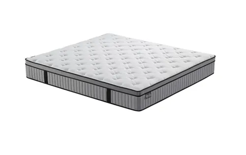 Komprimierbare Federkernmatratze 180x200 cm in Weiß - Hochwertige Futon- & Klappmatratze mit 30 cm Höhe, ideal für komfortablen Schlaf. Mit 2 Jahren Herstellergarantie und robustem Bezugsmaterial für eine lange Haltbarkeit.