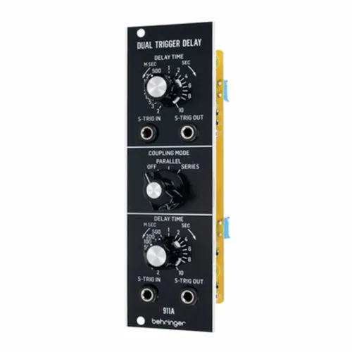 Behringer 911A Dual Trigger Delay - Effektgerät für Gitarre & Bass mit zwei Verzögerungseinheiten, ideal für kreative Grooves und Variationen, Verzögerungszeit von 2 ms bis 10 s.