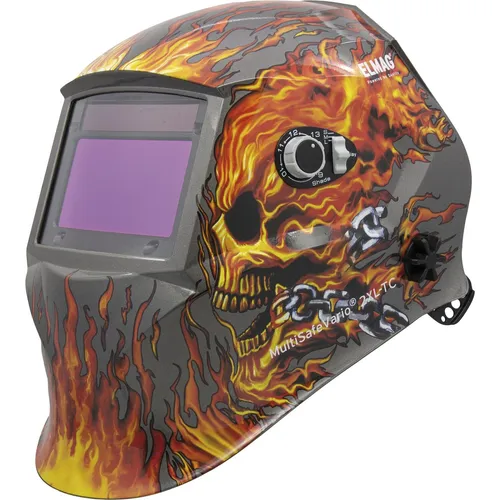 Elmag Schweißerschutzhelm MultiSafe Vario TC Flame