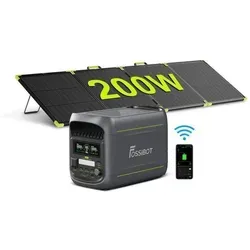 FossiBot F1800 + 1 x 200 W Solarpanel