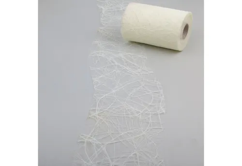 Deko AS Dekoobjekt Sizoweb Tischband Wellenschnitt creme 25 Meter - Deko-Objekte: Vielseitiges Sizoweb Tischband in Creme, perfekt für stilvolle Tischdekorationen bei Hochzeiten und Feiern, wasserfest und kombinierbar mit vielen Farben.