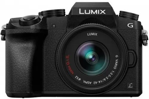 Panasonic Lumix DMC-G70 + AF 14-42mm OIS G-Vario schwarz von Panasonic
