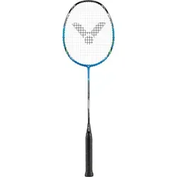 Victor TK Light Fighter 30 F Badmintonschläger - Besaitet und leistungstark - Badmintonschläger für offensive Spieler, sehr kopflastig und mit exzellentem Handling. Ideal für Freizeit- und Clubspieler mit Allroundeigenschaften.