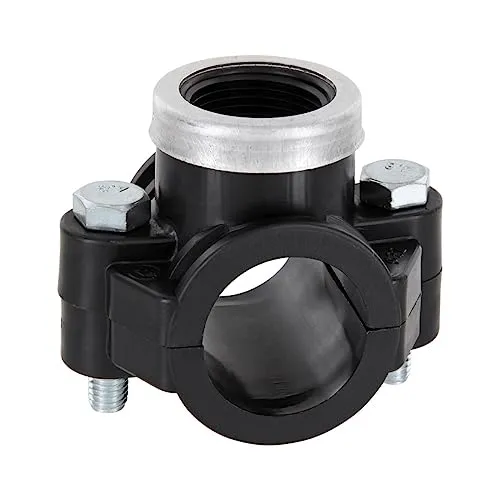 Anbohrschelle mit Innengewinde Verstärkungsring Größe 40mm x 3/4