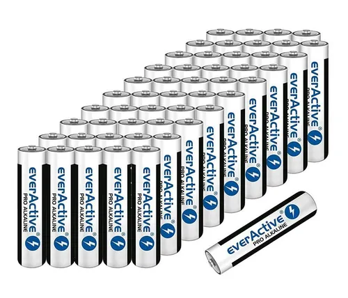 Everactive AAA Mikro Batterien 1200 mAh 1,5 V LR03 MX2400 50 x
