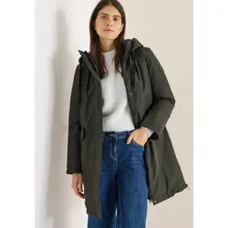 CECIL Langmantel für Damen in Olive Wood, Gr. XL (44) von CECIL