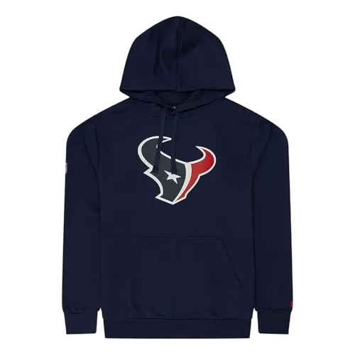 New Era Houston Texans Team Logo Hoody - 3XL - Sport-Kapuzenpullover mit gedrucktem Houston Texans Team Logo und gesticktem NFL Shield. Hohe Qualität und flauschige Innenseite für ultimativen Tragekomfort.