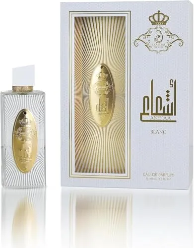 Arabiyat Prestige AshaA Blanc EDP Eau de Parfum für Damen und Herren (Unisex), 110 ml, hergestellt in den VAE