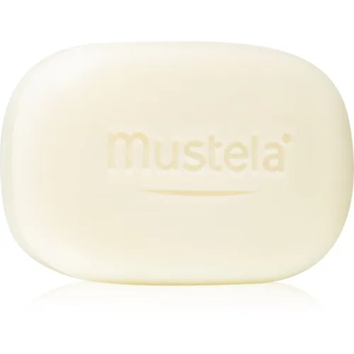Mustela Bébé sanfte Seife für Kinder ab der Geburt 100 g in weiß von Mustela
