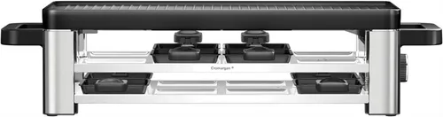 WMF Raclette Lono Selection 0415640011 - 8-Personen Raclette Grill - Raclette Grill für 8 Personen mit 1500 W Leistung, ideal für gesellige Abende und gemütliches Beisammensein.