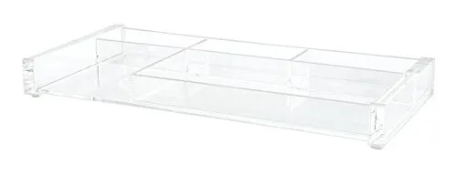 Wedo 601616 Acryl Stiftschale (Cristallic, 5 Fächer) glasklar