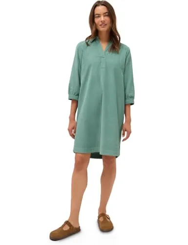 Cecil Damen Cordkleid in Unifarbe in grün von CECIL