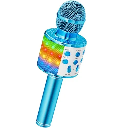 Magic Sing LED Karaoke Mikrofon für Kinder