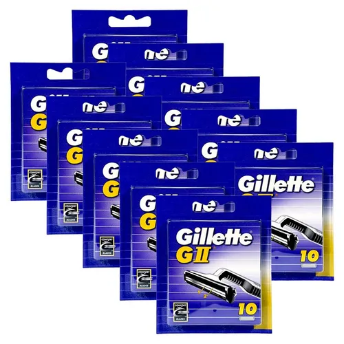 Produktbild Gillette GII Rasierklingen 10er Pack