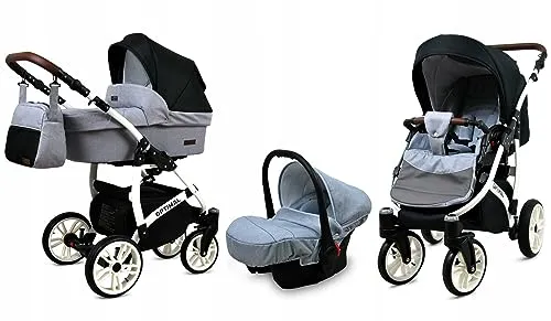 BabyLux® Kinderwagen Set 3 in 1