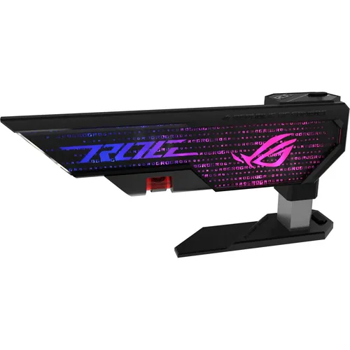 ASUS ROG Herculx Grafikkartenhalter (90DA0020-B09000) - stabiler Grafikkartenhalter, optimal für Gaming-PCs und verbesserte Kühlung