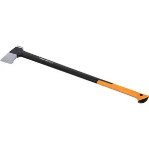 Fiskars 1069109 Axt 915mm 2540g - Extra lange X36 Super Spaltaxt, optimierte Schwunggeschwindigkeit und ergonomisches Design für müheloses Holzspalten