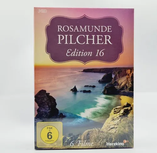 Rosamunde Pilcher Edition 16 - 6 Filme auf 3 DVDs - Romantische Filme für die ganze Familie, ideal für gemütliche Filmabende, freigegeben ab 6 Jahren.
