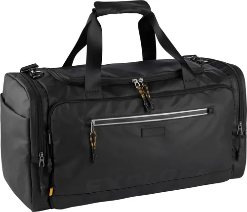 camel active Herren Explore Weekend Bag - Nachhaltige Reisetasche aus recyceltem Nylon - Reisetasche aus wasserabweisendem Nylon mit abnehmbaren Tragegurt. Ideal für Reisen, bietet viel Stauraum mit 45 Litern und praktische Innenfächer.