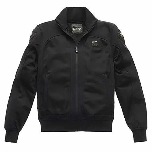 BLAUER HT Motorradjacke Neopren Easy Air Pro, Schwarz Asphalt, XXXL