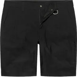 Vintage Industries Angus Shorts - Schwarz, Größe XL für Männer - Herren-Shorts aus leichtem Ripstop-Gewebe mit 5 praktischen Taschen und normaler Passform, ideal für warme Tage.
