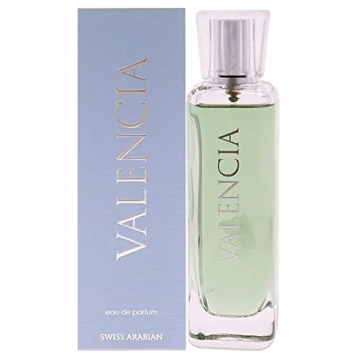Swiss Arabian Valencia Eau de Parfum 100 ml - Herrendüfte, eleganter und klassischer Duft für anspruchsvolle Männer, ideal für besondere Anlässe.